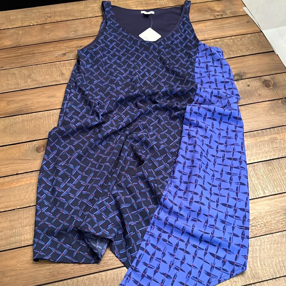 NWT- Halogen asymmetrical dress, size small